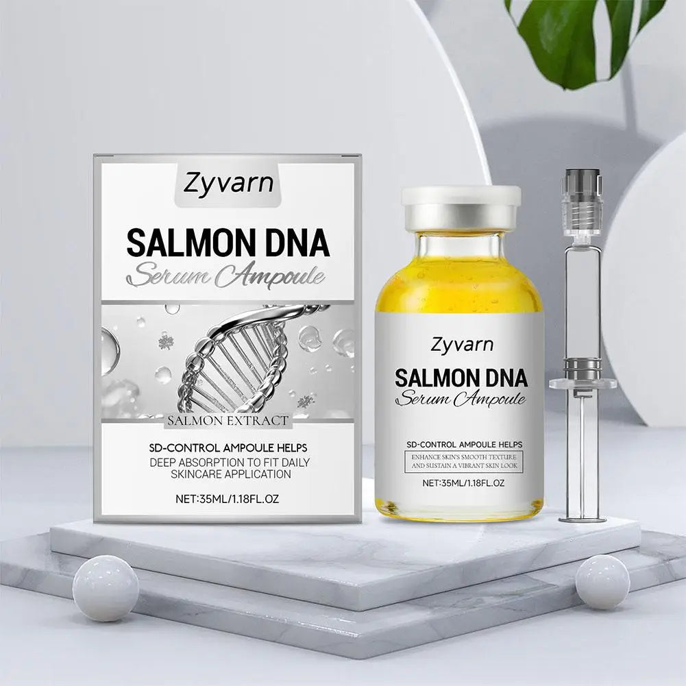 Bottled Skincare Serum Salmon Dna Ampoule Serum Collagen Deeply Moisturizing Essence Effectively Soothes 35/50ml Quake