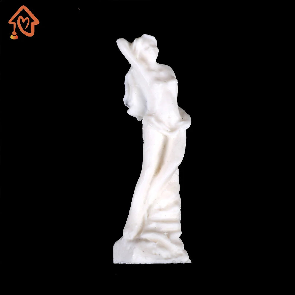 1Pc Miniature Dollhouse Accessories Scene Model Resin Goddess Statue Toy Girl Gift Quake