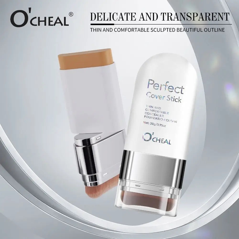 Thin and Comfortable Perfect Cover Stick Instant Natural Long-lasting Foundation Cream Waterproof Dewy Makeup Quake