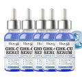 Copper Peptide Serum GHK-Cu Face Firming Lifting Fade Fine Lines Shrink Pores Barrier Repair Hyaluronic Acid Moisturizer Quake 5PCS