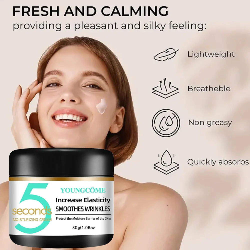 YOUNGCOME vitamin E Facial care moisturizing face cream repairs dry skin,protects skin,night cream for women anti aging Quake