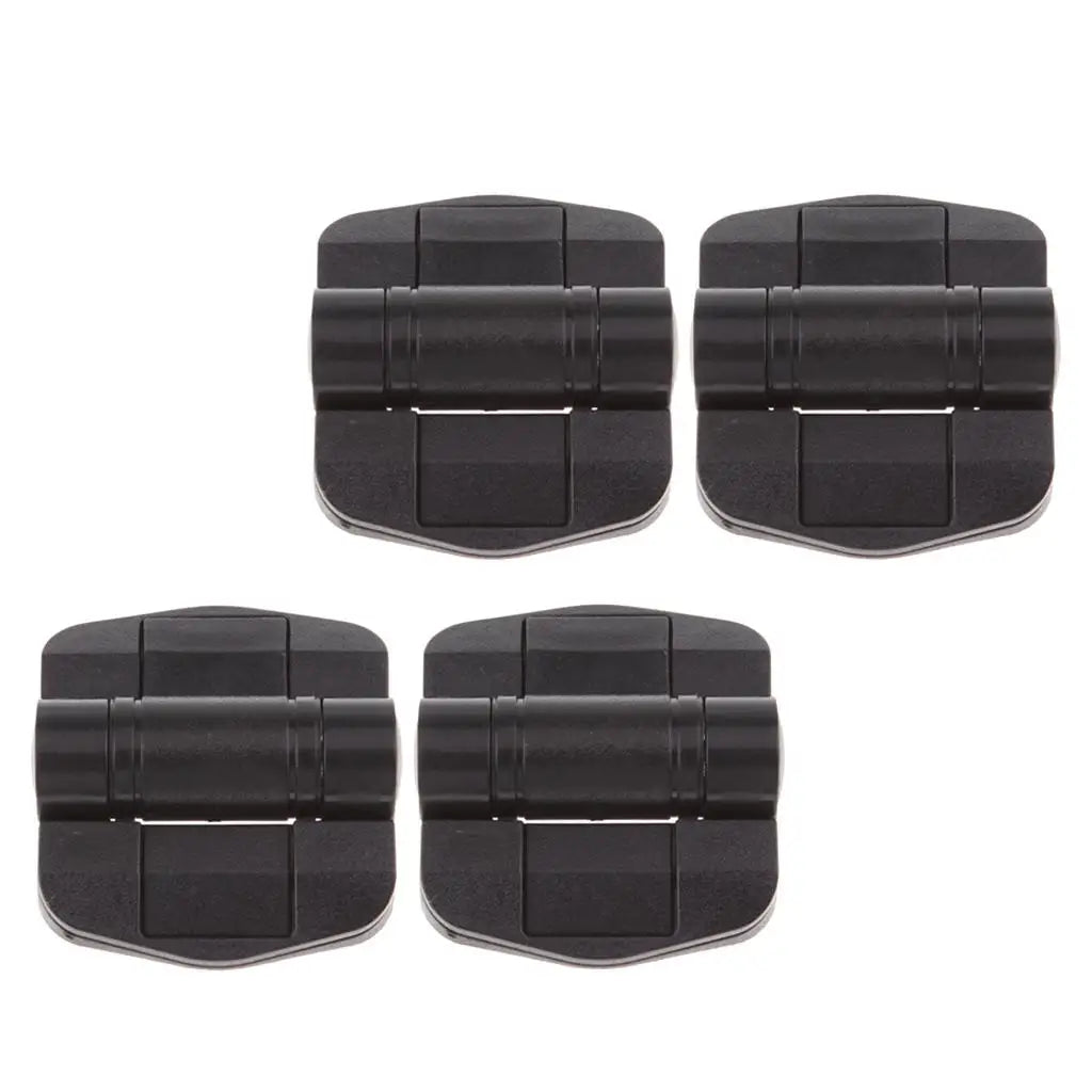Black Plastic Position Control Hinge 150 Degree Detent Marine Butt Hinge for Boat RV Cabin Door Hatch Closet Quake