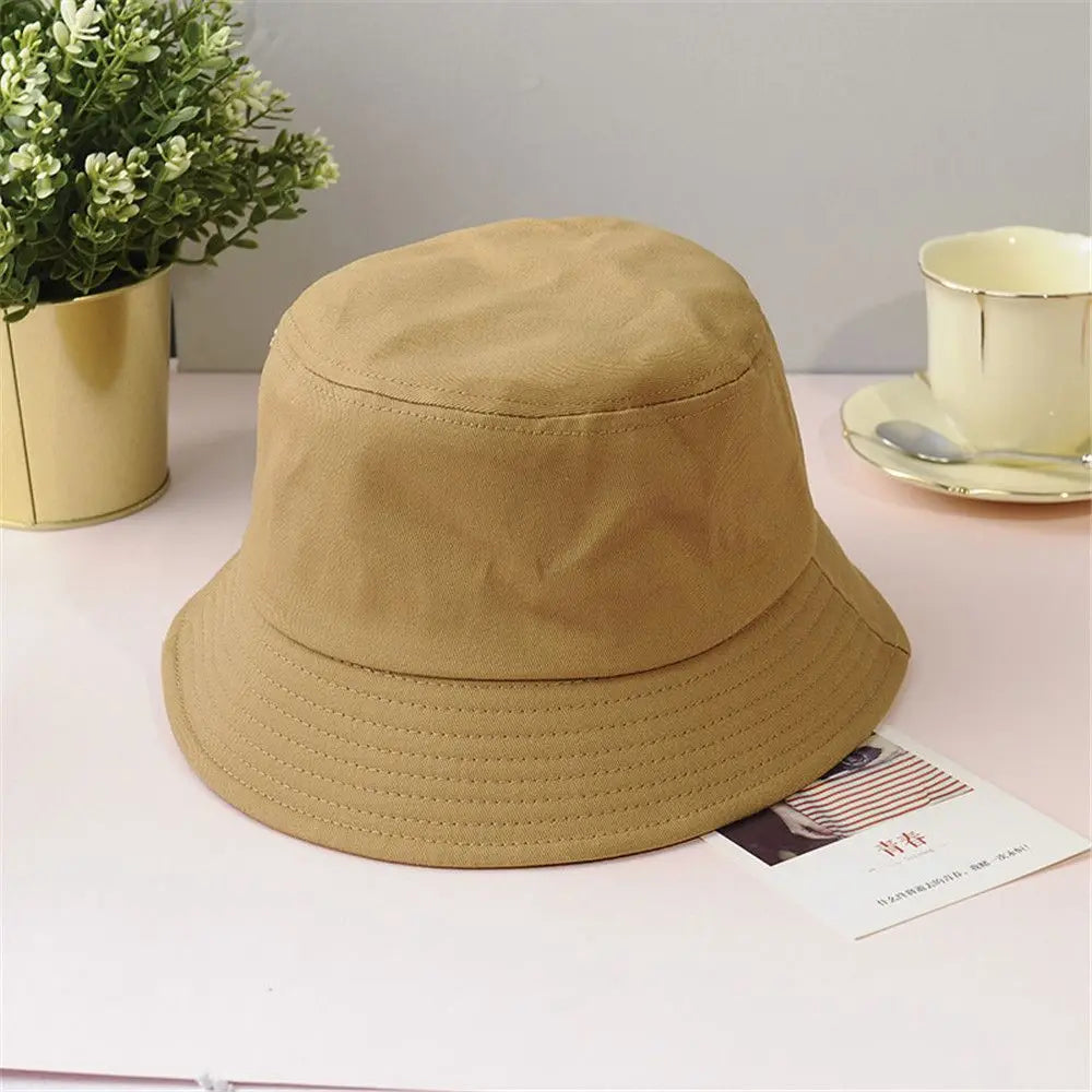 Spring Summer Panama Hat Anti-UV Foldable Fisherman Cap Sun Hat Bucket Hat Beach Cap Quake