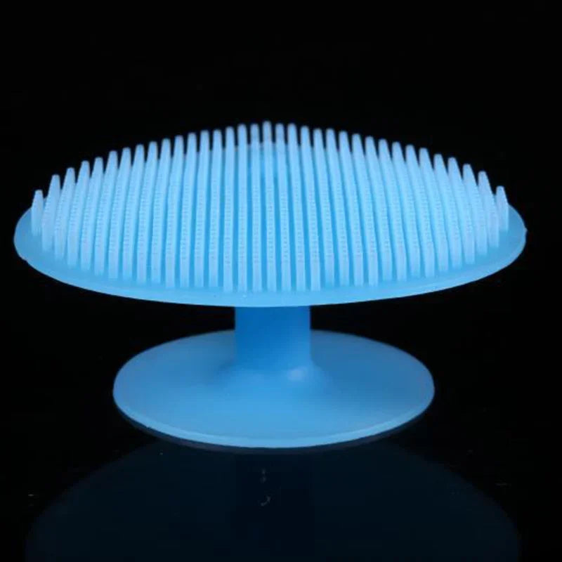 1PC Silicone Cleaning Brush Washing Pad Exfoliating Blackhead Remover Facial Deep Cleansing Face Brushes Baby Bath Massager Quake