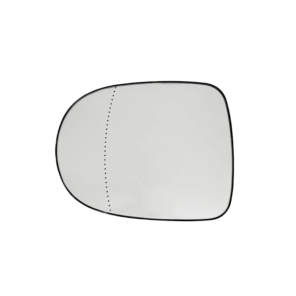 For Renault Clio 3 Twingo Modus 2009-2012 1x Left Right Side Rear View Lens Split Mirror Heated Door Glass Rearview Accessories Quake 1x Left Side