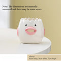 Cute Cartoon Chick Ceramic Egg Yolk Separator Household Baking Egg White Filter, Creative Kitchen Egg Separating Gadget Quake A