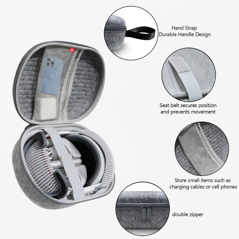 Carrying Case Travel Box Straps for Vision MR Helmets Access K1KF Quake