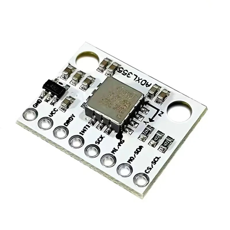 ADXL355 triaxial accelerometer sensor module is an industrial-grade, low-power integrated temperature sensor with digital output Quake