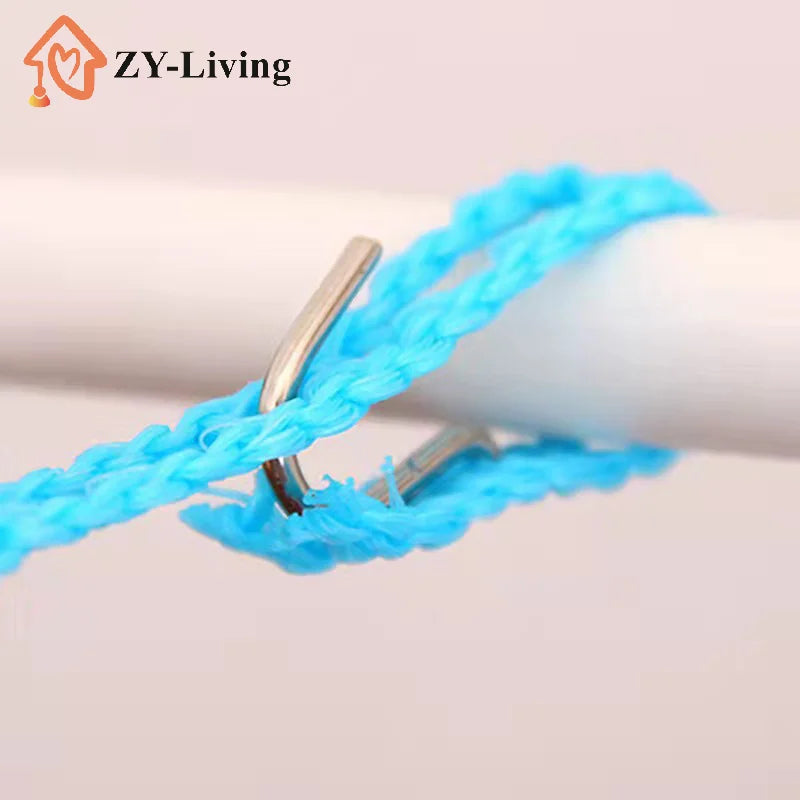 5/10Meters Portable Clothesline for Outdoor Indoor Home Travel Air Drying Rack for Clothes , Windproof Quake