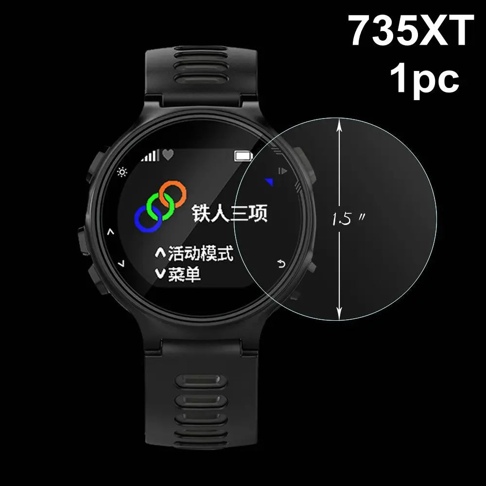 Premium Tempered Glass Screen Protectors Protective Film For Garmin Forerunner 235 225 735XT Quake 1pc 735XT