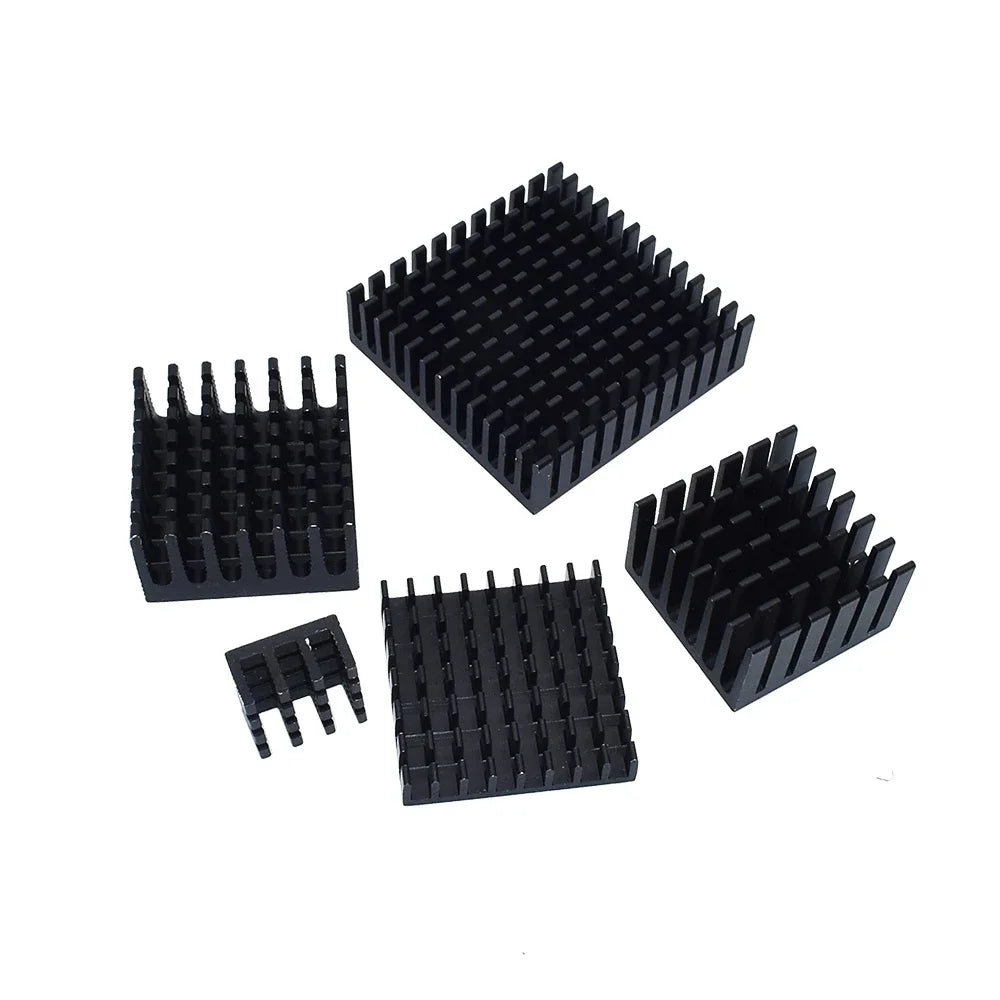 Golden Black Aluminum Radiator IC Heat 14*14*8mm Sink Heat Sink 40 X 40 Mm X 11 Mm / 28 X 28 X 6 / 25 Mm Quake