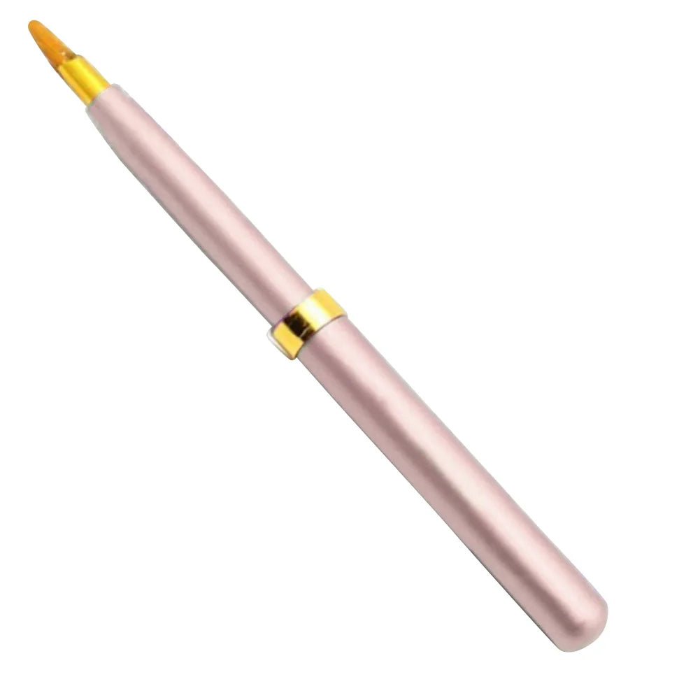 Retractable Portable Makeup Lip Brushes Cosmetic Eyeshadow Brush with Cap Women Makeup Tools Quake