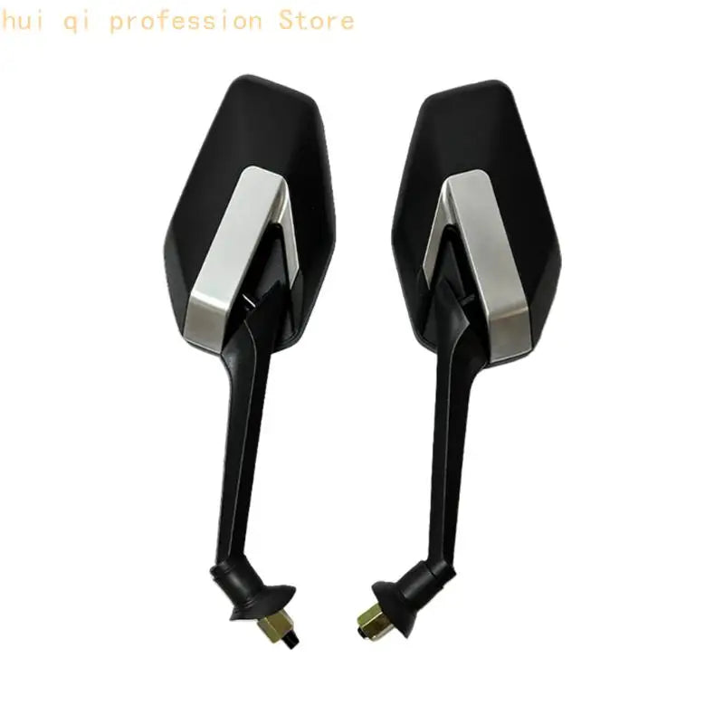 Motorcycle Safety Mirrors Wide View Design Adjustable 8mm Thread Easy Installation Electric Scooter Rearview Mirror H8WE Quake 123 convex surface 8 China Mainland