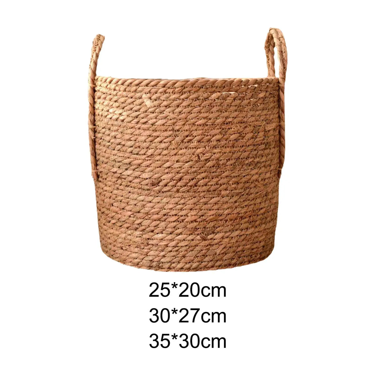 Woven Planter Basket Flower Basket Portable Decorative Multipurpose Ornament Plant Pot Container for Living Room Quake