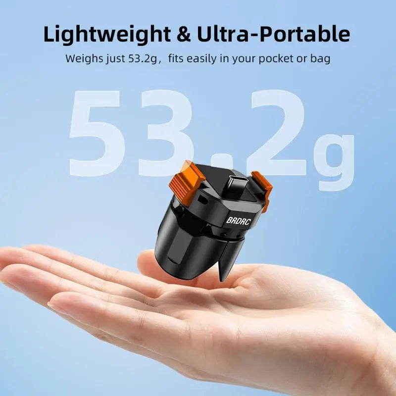 Camera Charging & Data Tripod Base for Pocket 3 4 4P, Quick Desktop Stand K1KF Quake