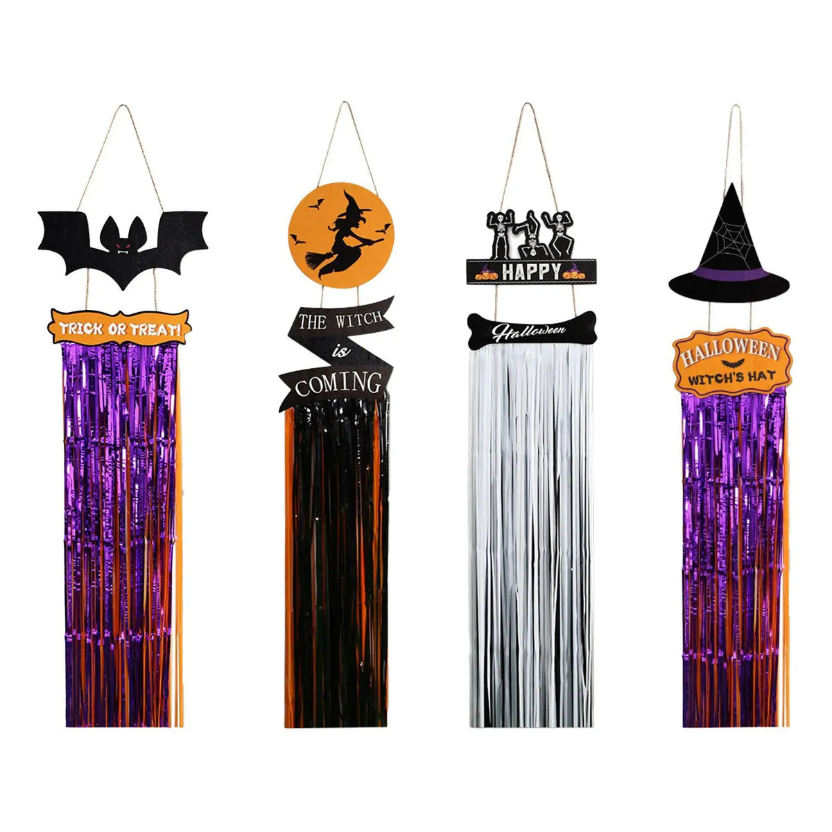 Halloween Hanging Sign Versatile with Lanyard for Relatives Wall Plaque Wood Ornament for Indoor Living Room Window Outdoor Wall Quake