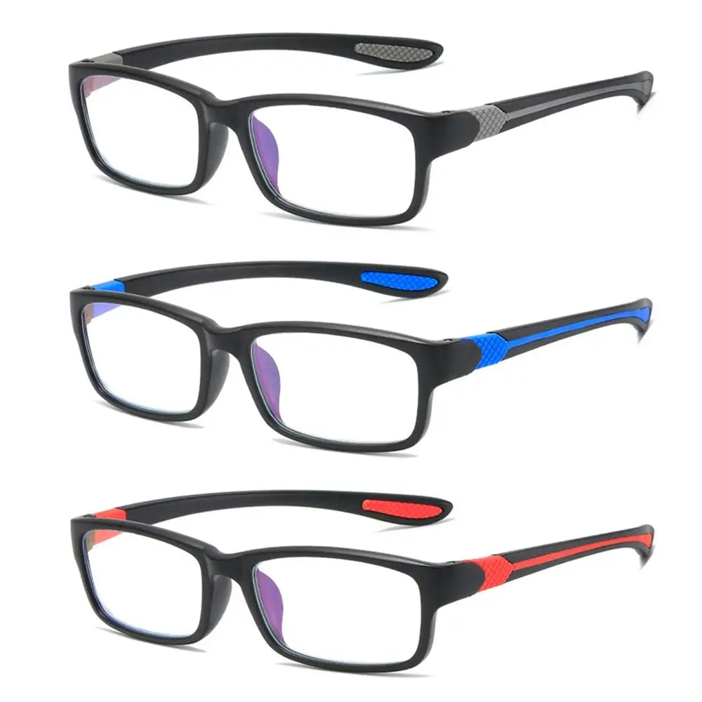 Flexible TR90 Sports Reading Glasses for Men Women Office Anti Blue Light Readers Eyewear Eye Protection Presbyopia Eyeglasses Quake