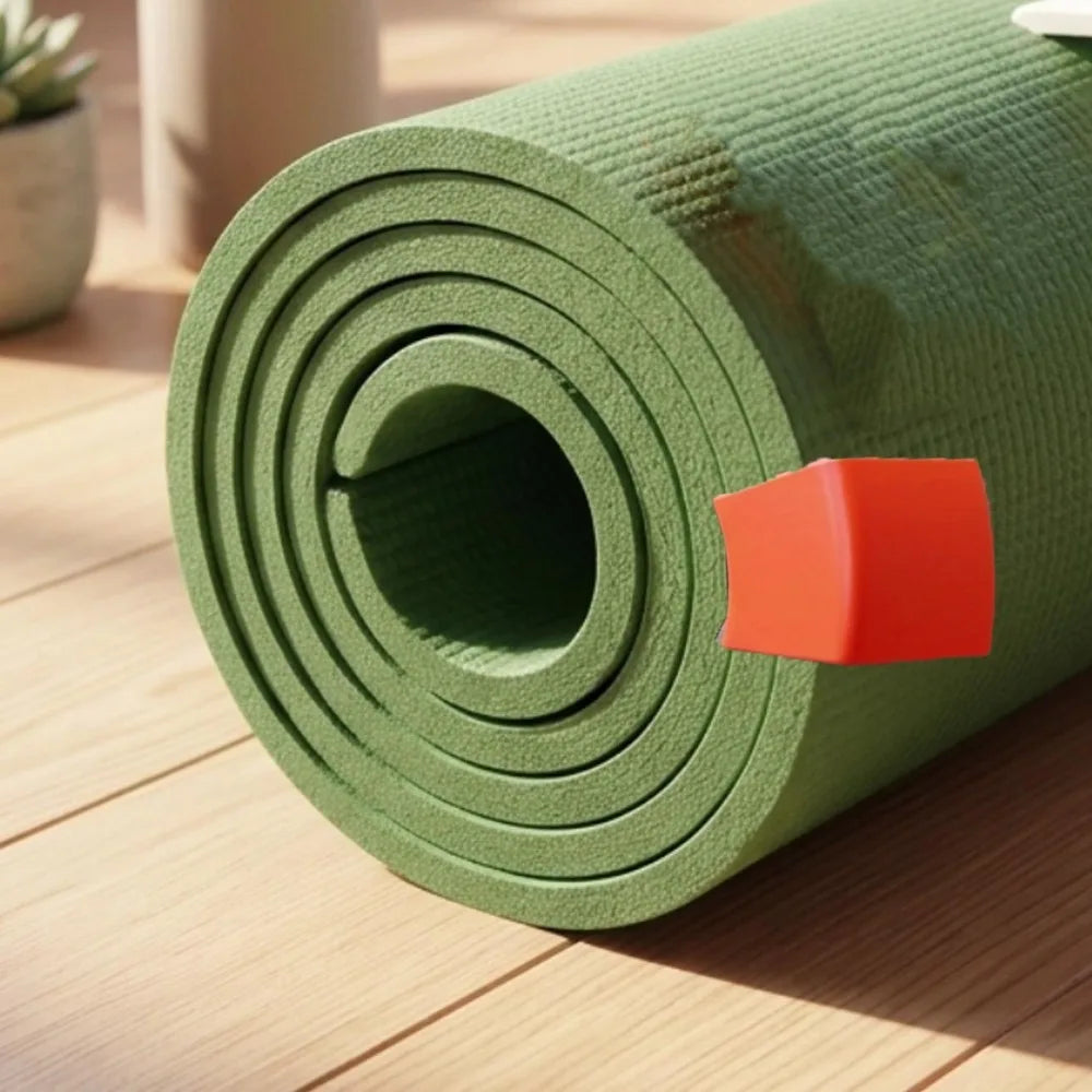 5/1PCS Yoga Mat Fixing Clip Anti-Loose Roll Holder Buckle Yoga Mat Storage Fixator Fitness Mat Organizer Universal Gym Accessory Quake