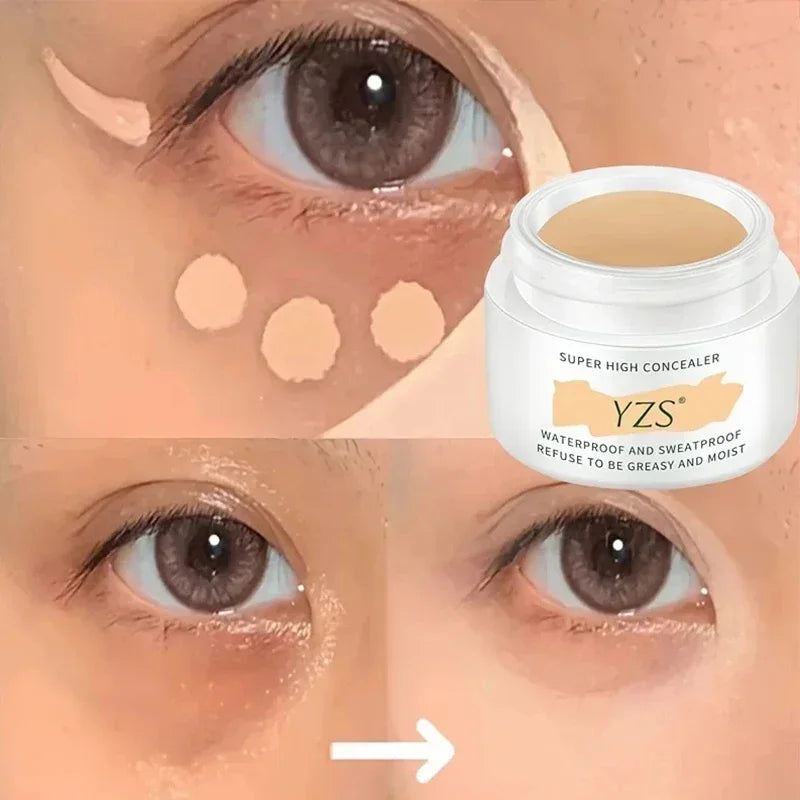 Waterproof and Long-lasting High Concealer That Perfectly Covers Scars, Dark Spots and Tattoos for a Flawless Skin Look Makeup Quake