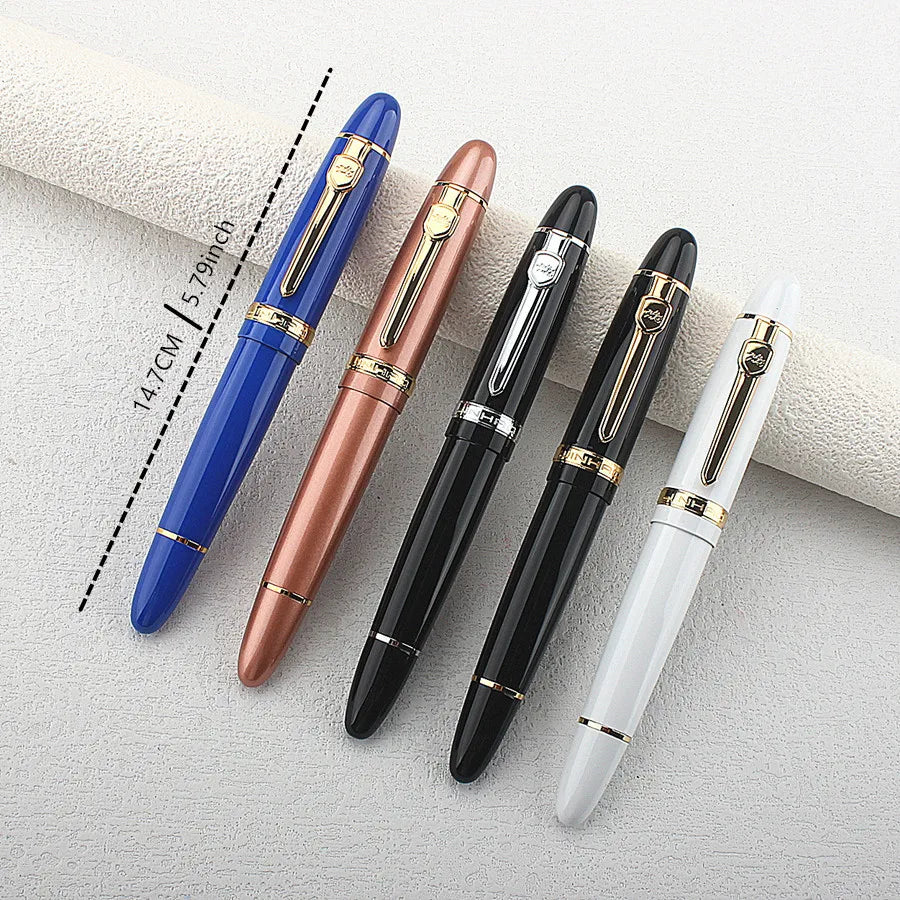 JINHAO 159 Metal Ballpoint Pen 0.7mm Retro Design Metal Material Elegant Clip Writing Office School Supplies Gift Stationery Quake
