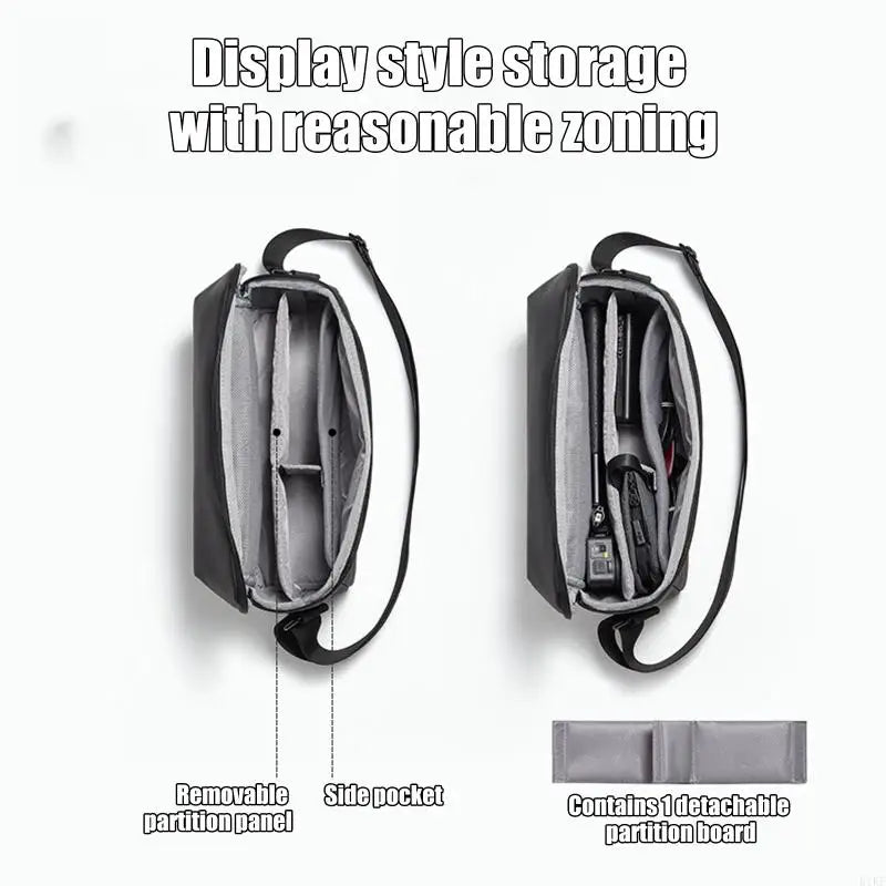 Portable Camera Carry Case Bag With Impact Resistant Structure And Water Resistant Fabric For Harsh Environment K1KF Quake