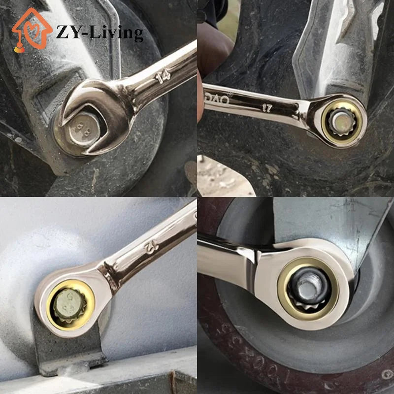 1Pcs Universal Torx Wrench Adjustable Torque 8-22mm Ratchet Spanner for Bicycle Motorcycle Car Repair Tools Mechanical Tool Quake