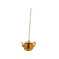 Tea Infuser Teapot Shape Sturdy Loose Tea Filters Lightweight Tea Ball Strainer Quake D