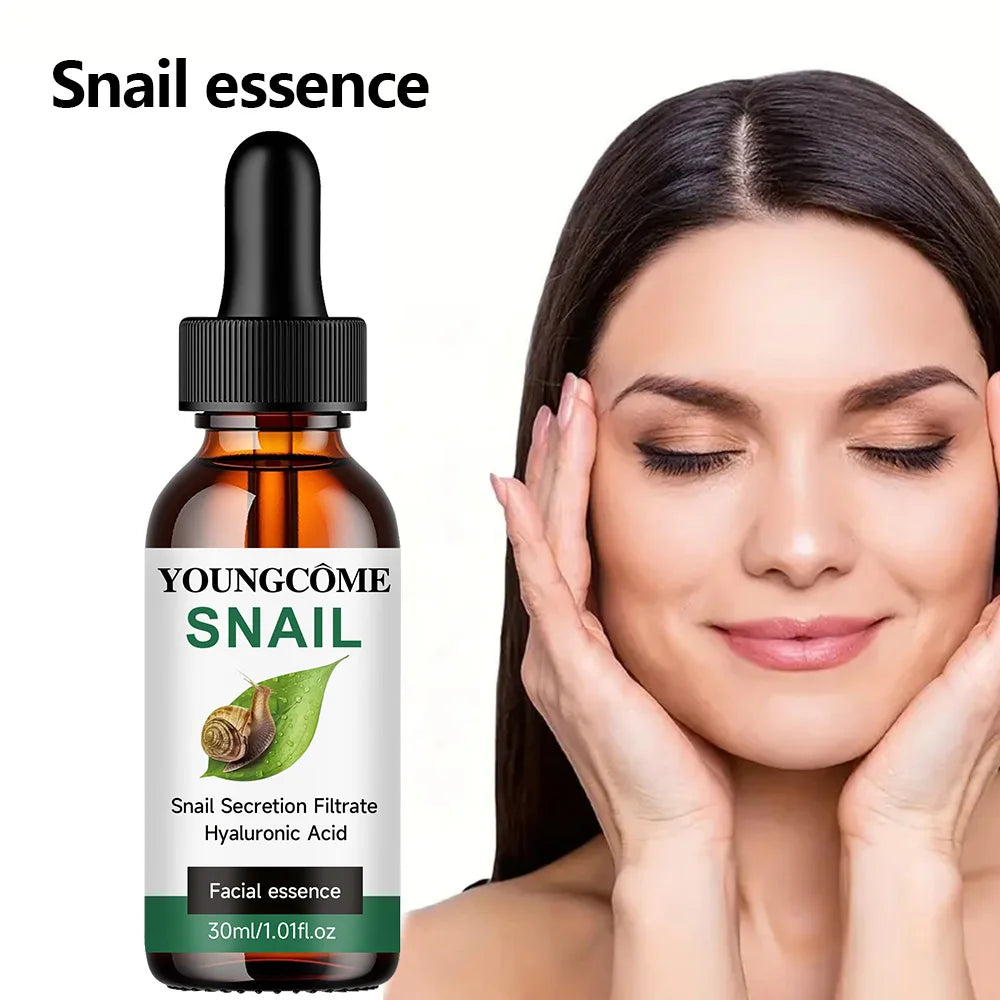 Snail Collagen Face Serum Skin Care Anti-aging Wrinkle Moisturizing Whitening Firming Skin Essence Shrink Pores Quake