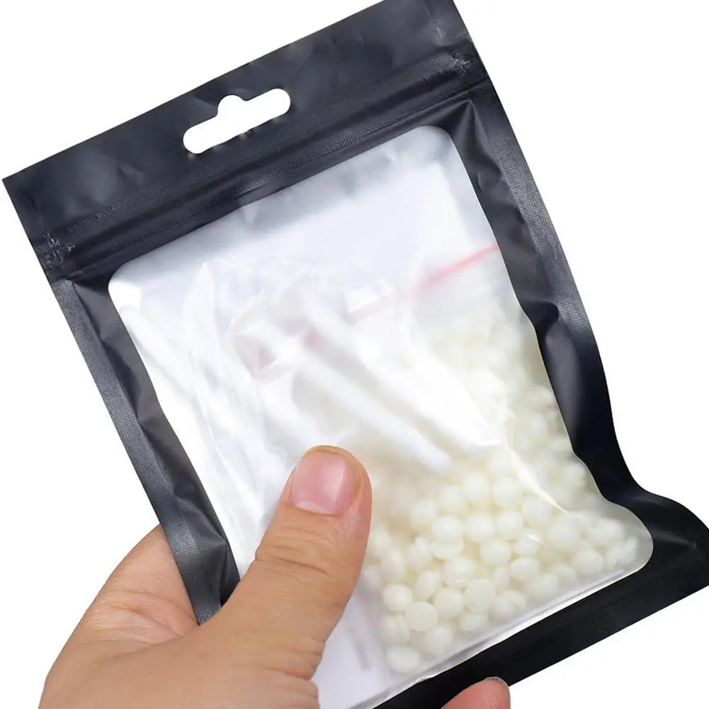 Portable Nose Wax Kit Painless Ear Nose Hair Removal Wax Kit Sticks Nail Wax Cleaning Nose Beauty 25g/50g For Men And Women Quake