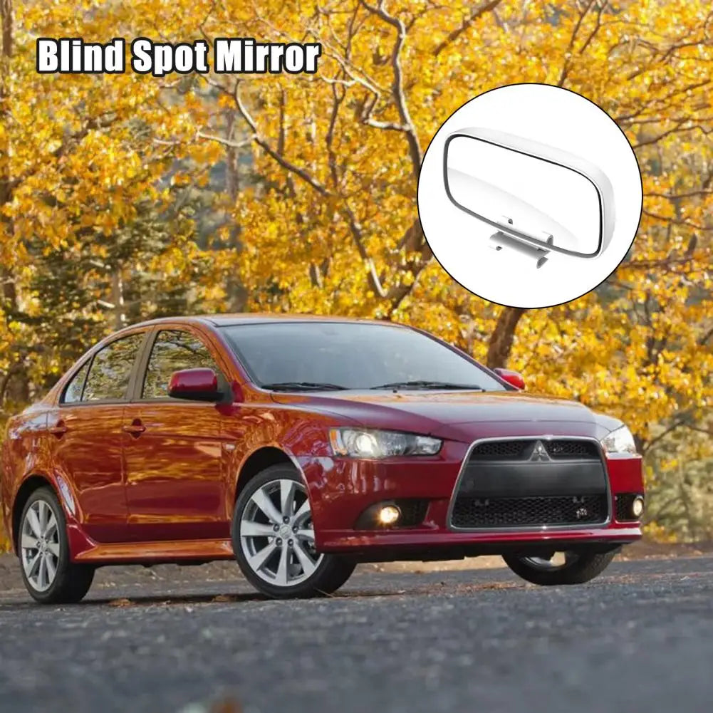 Adjustable Blind Spot Mirror Universal Car Side Rearview Mirror Blind Spot Mirror with Adjustable Angle for Simple Installation Quake