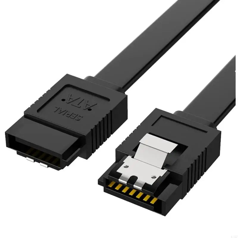 SATA3.0 Cable To Hard Disk Drive Adapter for Desktop Laptop 6Gbps Hard Drive Optically Drive Recorder Line Replacement K1KF Quake black straight China Mainland
