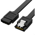 SATA3.0 Cable To Hard Disk Drive Adapter for Desktop Laptop 6Gbps Hard Drive Optically Drive Recorder Line Replacement K1KF Quake black straight China Mainland