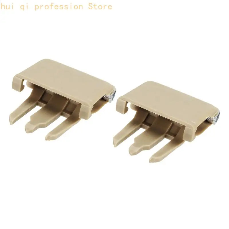 2Pcs Car Air Conditioning Vent Louvre Blade Adjust Tab Clips Car Interior Part H8WE Quake for beige color China Mainland