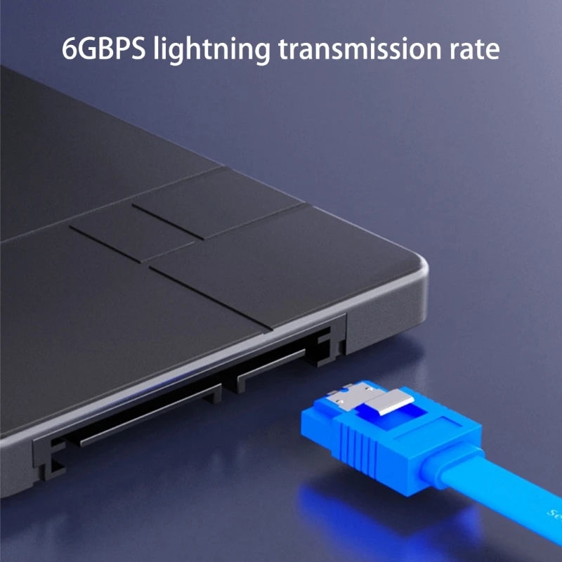 SATA3.0 Cable To Hard Disk Drive Adapter for Desktop Laptop 6Gbps Hard Drive Optically Drive Recorder Line Replacement K1KF Quake