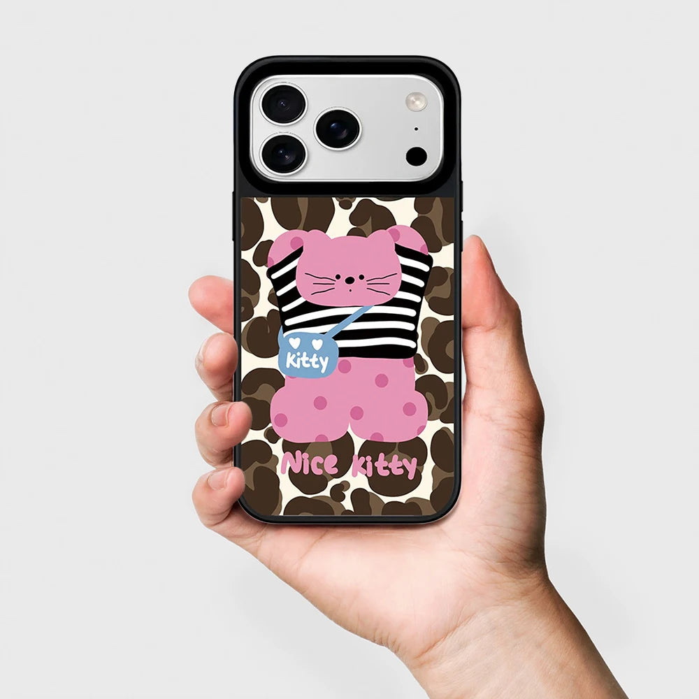 6090736 Mirror Surface Magnetic Phone Case Cover for IPhone 13 14 15 16 17 18 Pro Max Case Quake