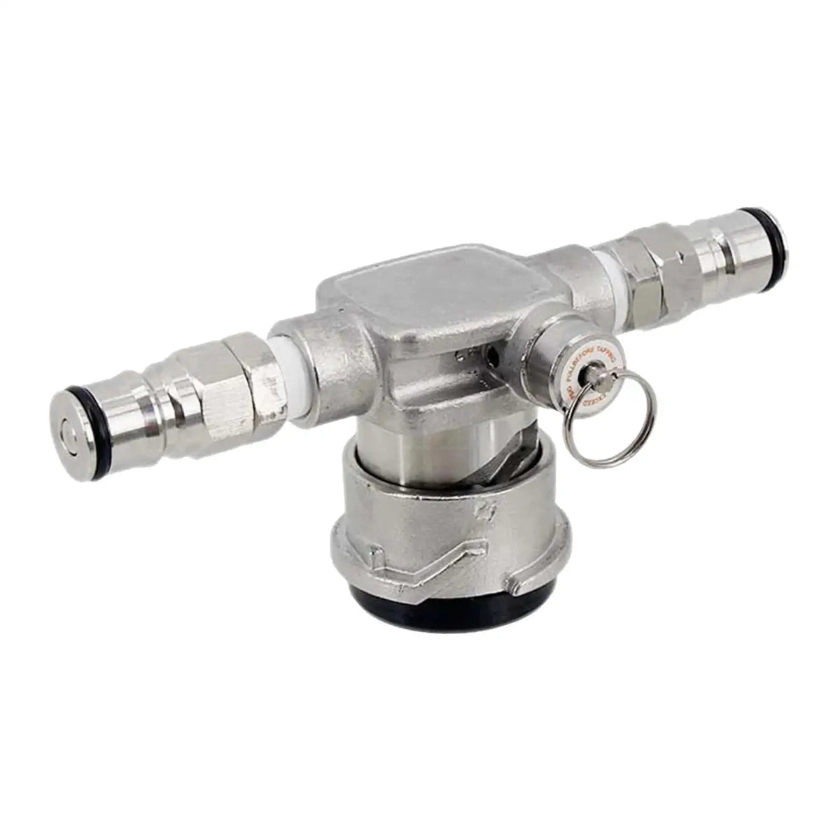 Beer Low Profile Keg Coupler with Ball Lock Easy Connection Gas Beer Post Home Quake Type S