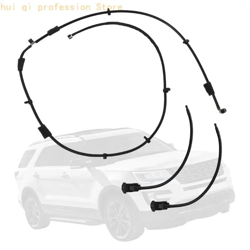 Easy Installation Windshield Washer Upper Hose and Nozzle for Explorer 2011-2015 H8WE Quake CN