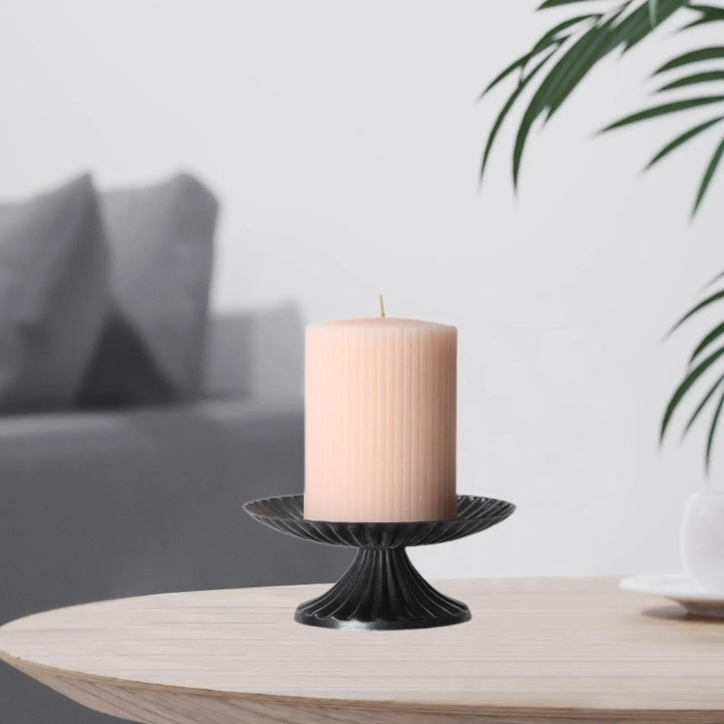 Candlestick Holder Home Candle Decor for Dining Room Wedding Valentine's Day Quake