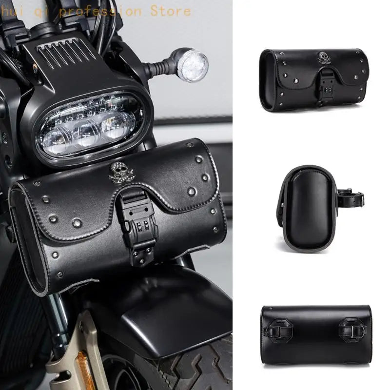 Motorcycle Side Bag Tear Resistant Multiple Pockets For Essential Easy Mounting H8WE Quake