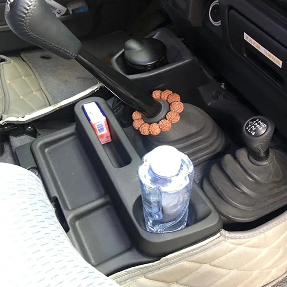 For Toyota Land Cruiser LC70 LC71 LC76 Car Center Console Organizer Armrest Storage Box Tray Container Holder Auto Accessories Quake