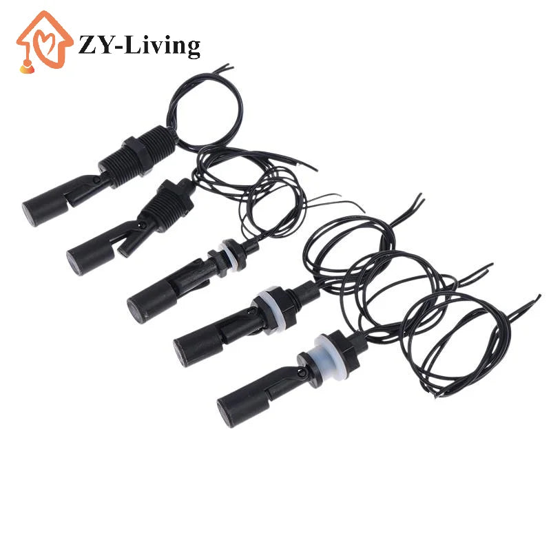 1Pc Horizontal Float Sensor Switch Side Mount Liquid Water Level Sensor Controller Automatic Water Pump Switch Aquarium TankPool Quake