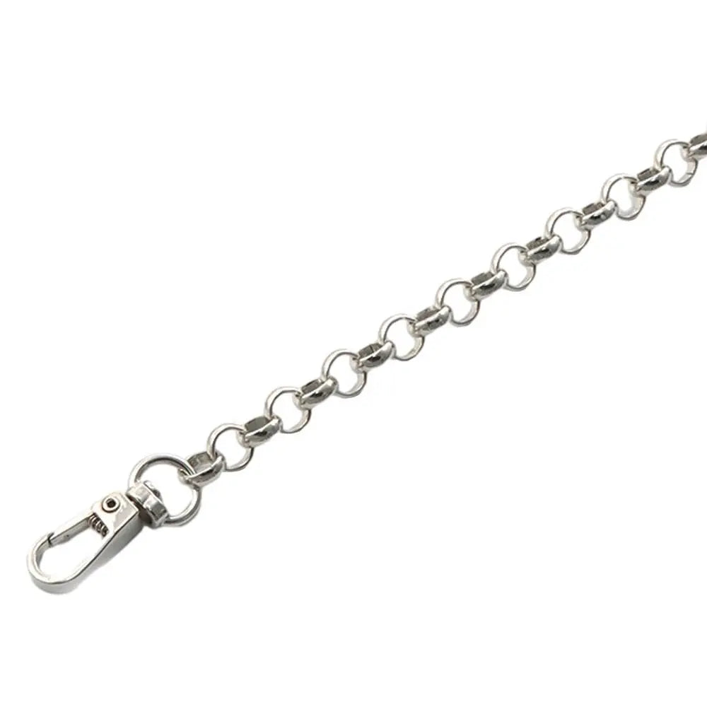 Fashion 120cm Bag Chains Replacement Metal Alloy Handbag Handle Chain Purse Chain Belt Quake 120cm silver type C