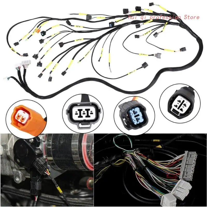 Suitable for K-Swap K20-K24 K-Series EK-EG EP3 2001-2005 Engine Conversion Harness Flexible Swap-Conversion Wiring Quake Default Title