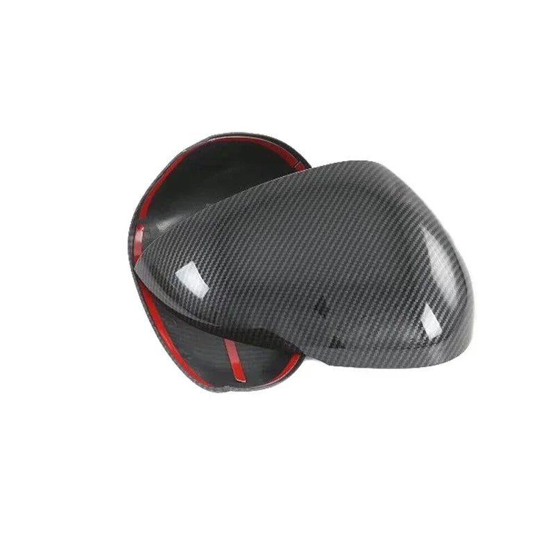 For KIA K5 Optima 2021 2022 2023 Car Sticker Rearview Side Mirror Cover Wing Cap Exterior Door Rear View Case Trim Carbon Fiber Quake