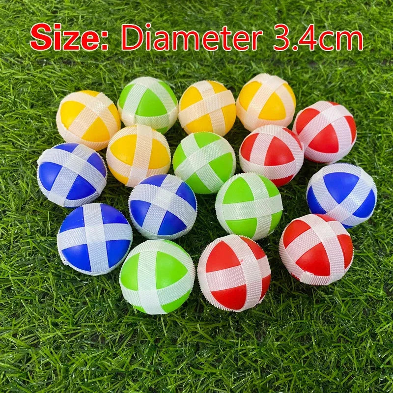 Children's Dartboard Sticky Balls Throwing Toys Safe Reusable Darts Accessories 3.4 Sticky Balls Quake