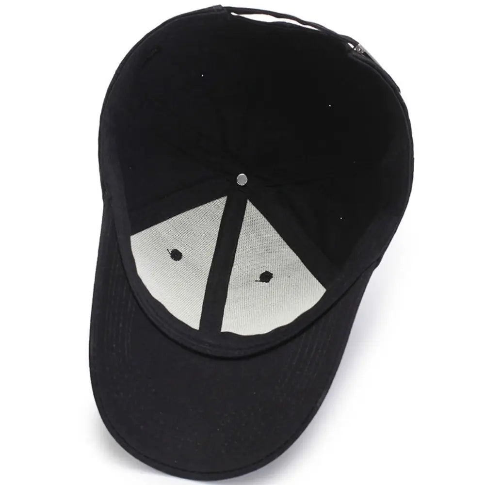Casual UV Protection Adjustable Peaked Cap Sports Cap Cotton Baseball Cap Summer Hat Quake
