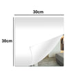 1pc Self Adhesive Acrylic Mirror Sheet 1.6mm Thick Shatterproof Non Glass Mirror Stickers Simple DIY Craft Makeup Mirror Quake 30x30cm