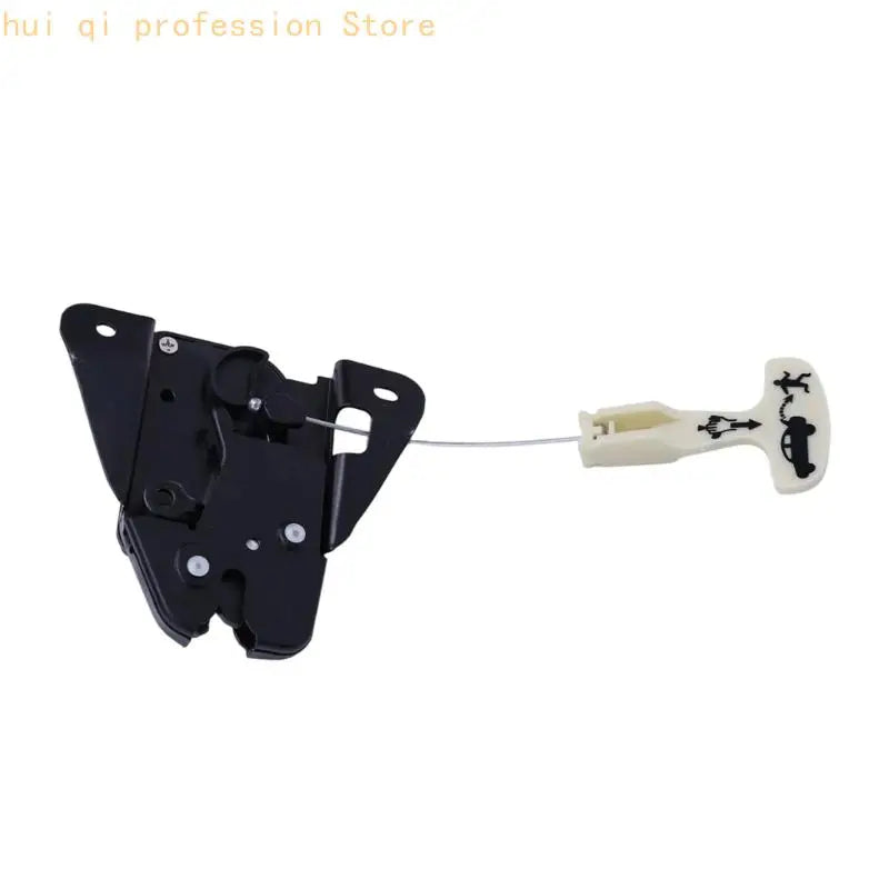 Trunk Lock Replacement with 2-Pin Electrical Connection, Integrated Mounting Bracket and Manual Cable Release Pull Handle, Part Quake