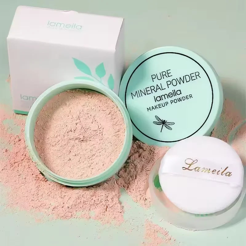 Face Loose Powder Matte Translucent Setting Powder Cosmetics Waterproof Oil-control Velvety Professional Lasting Makeup Powder Quake