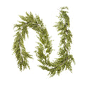 Christmas Artificial Cypress Leaf Vine Decorative Rustic Lifelike for Wedding Backdrop Arch Decor Accessories Multifunctional Quake 180cm